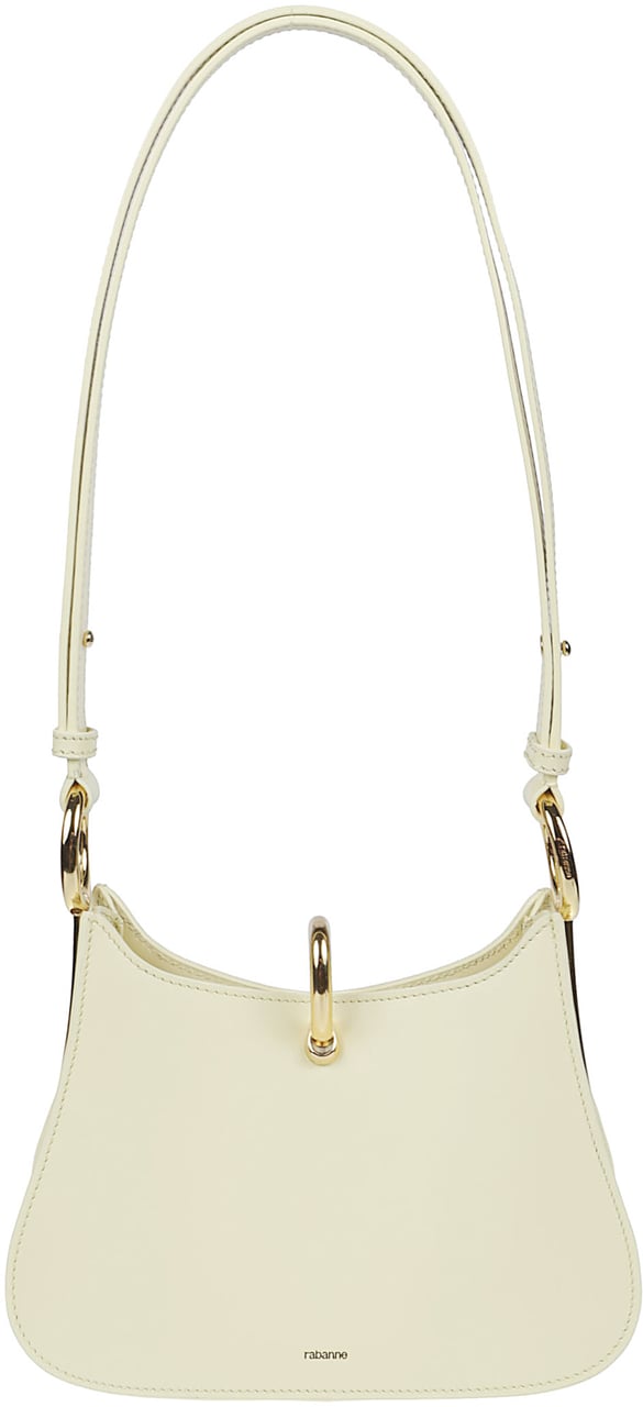 Rabanne Medium Ring Bag Nude Beige
