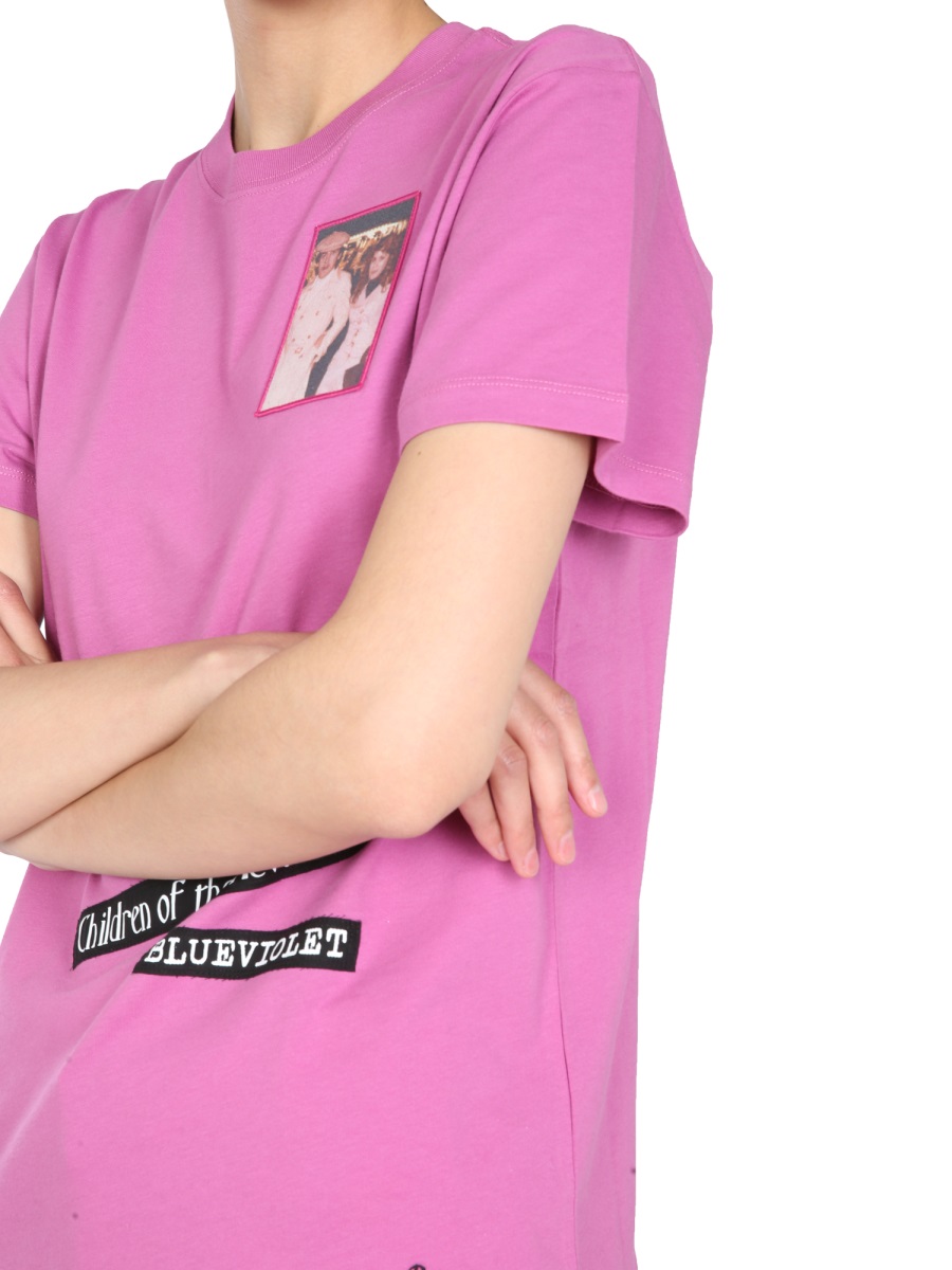 Raf Simons CREW NECK T-SHIRT Roze