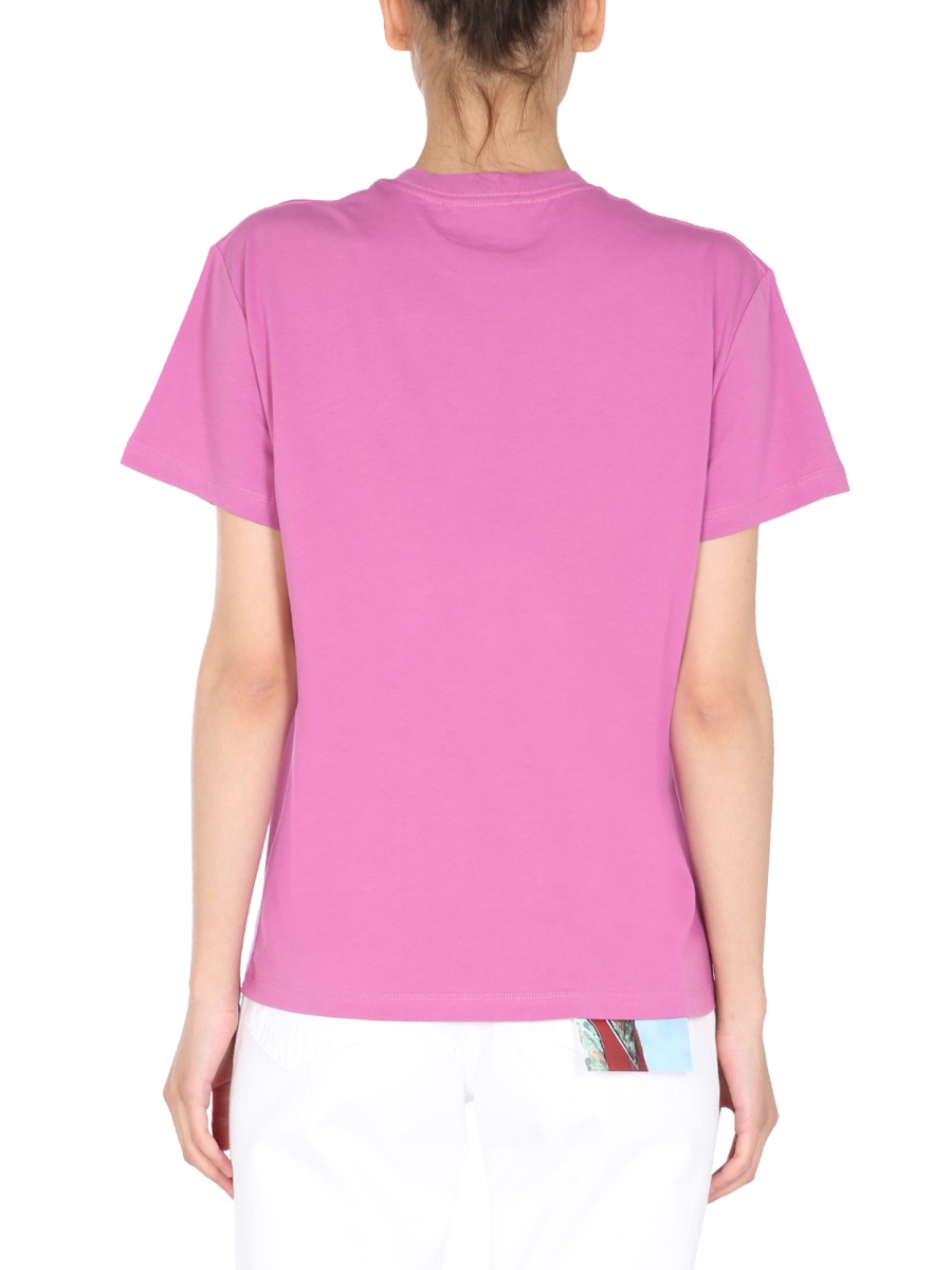 Raf Simons CREW NECK T-SHIRT Roze