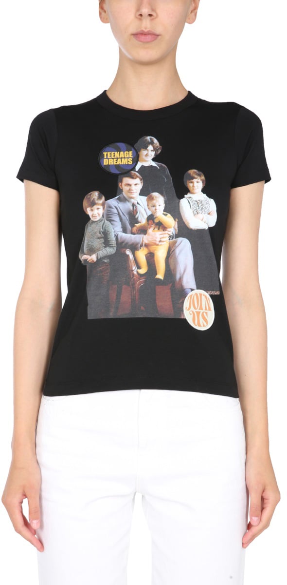 Raf Simons CREW NECK T-SHIRT Zwart