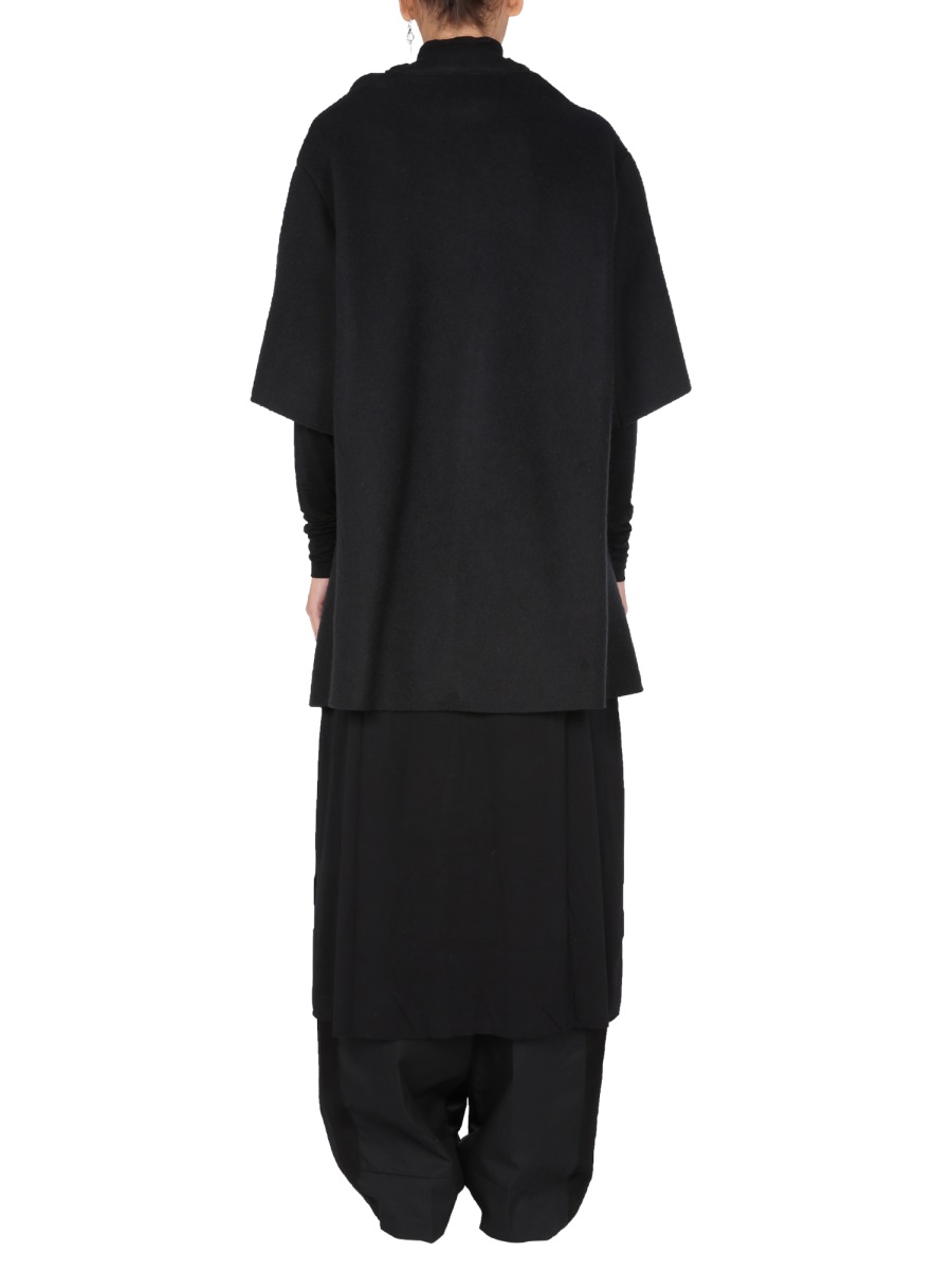 Raf Simons "ATARAXIA" WOOL BLEND DRESS Zwart