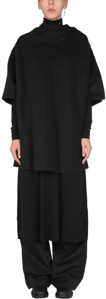 Raf Simons "ATARAXIA" WOOL BLEND DRESS Zwart