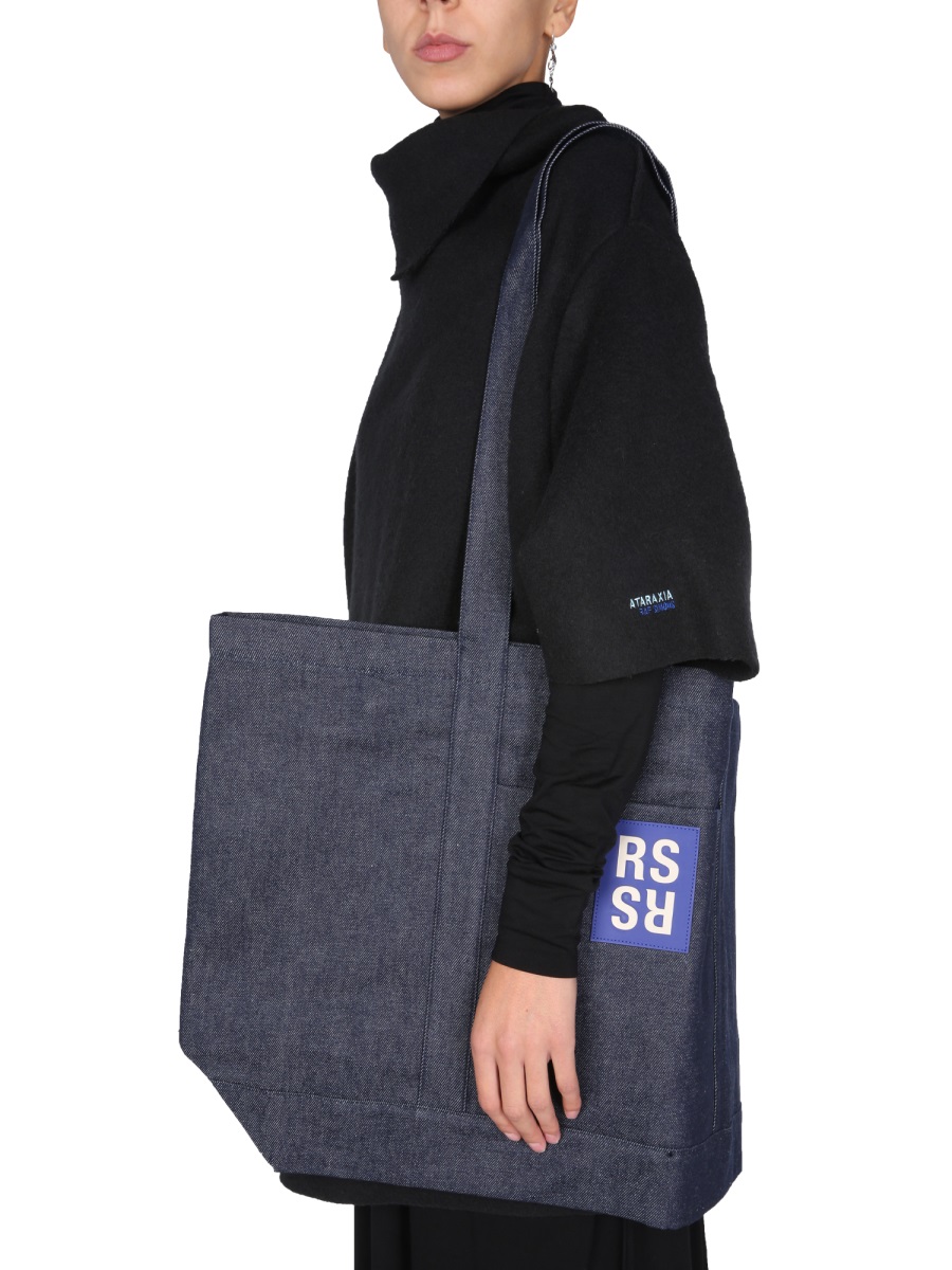 Raf Simons "ATARAXIA" WOOL BLEND DRESS Zwart