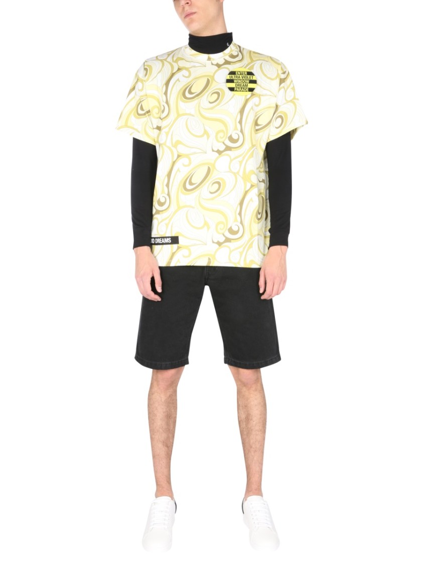 Raf Simons Relaxed Fit Crew Neck T-Shirt Neutraal