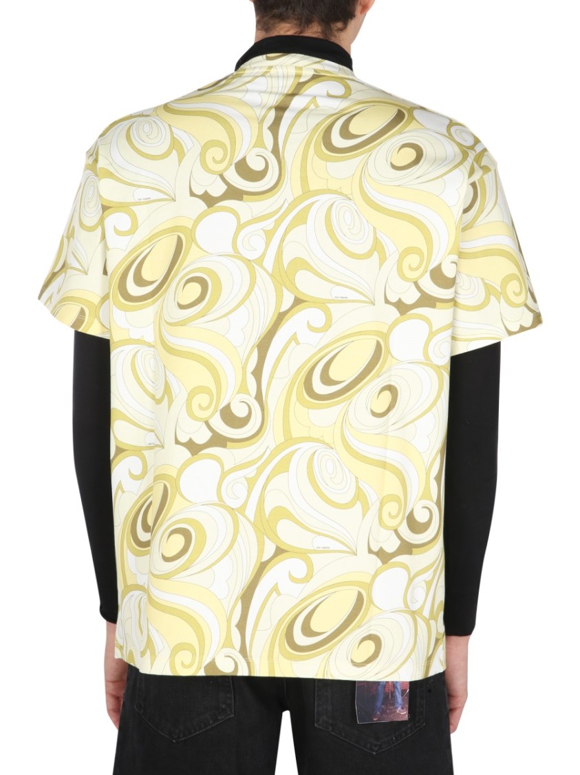 Raf Simons Relaxed Fit Crew Neck T-Shirt Neutraal