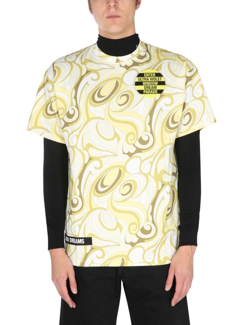 Raf Simons Relaxed Fit Crew Neck T-Shirt Neutraal