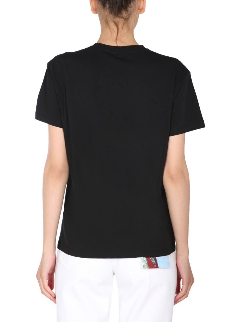 Raf Simons Short-Sleeved Crew Neck T-Shirt Zwart