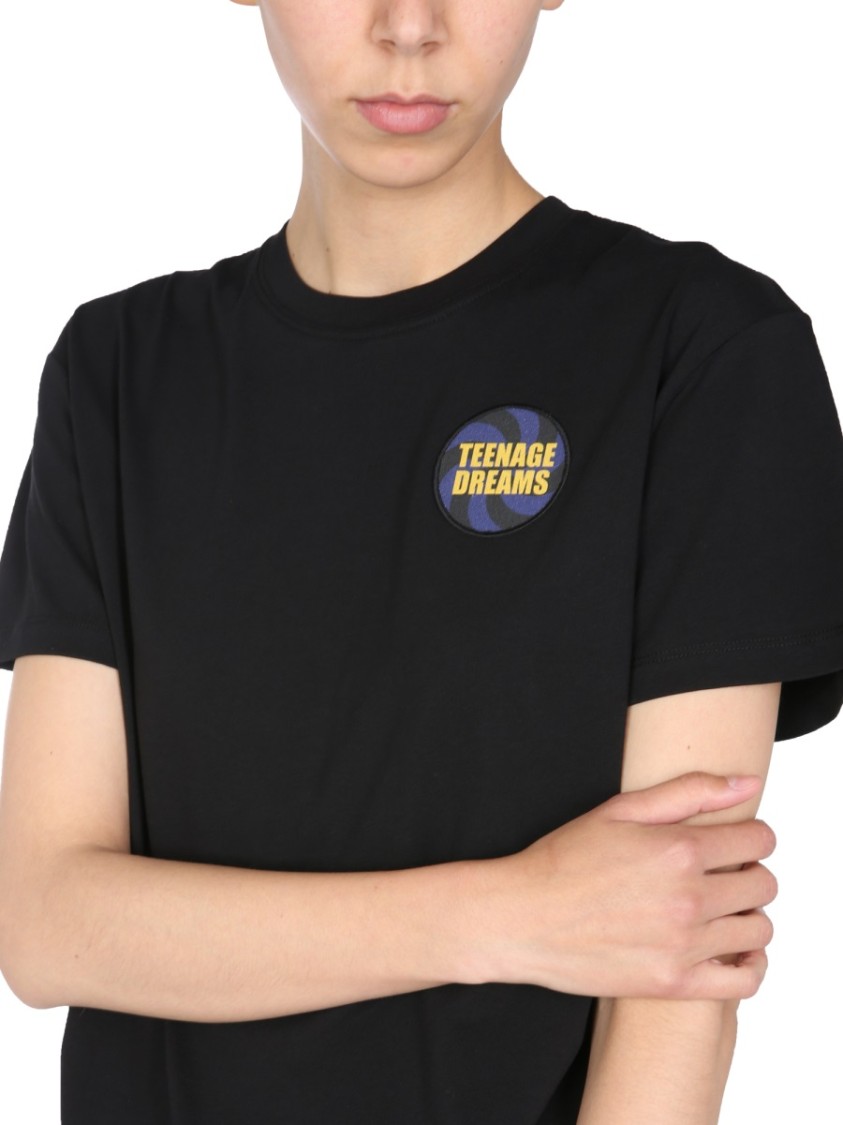 Raf Simons Short-Sleeved Crew Neck T-Shirt Zwart