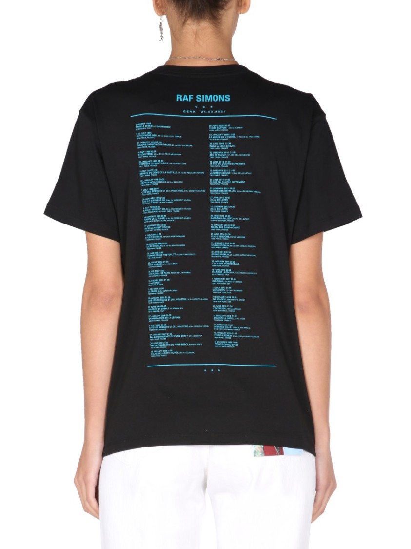 Raf Simons "Ataraxia" T-Shirt Zwart
