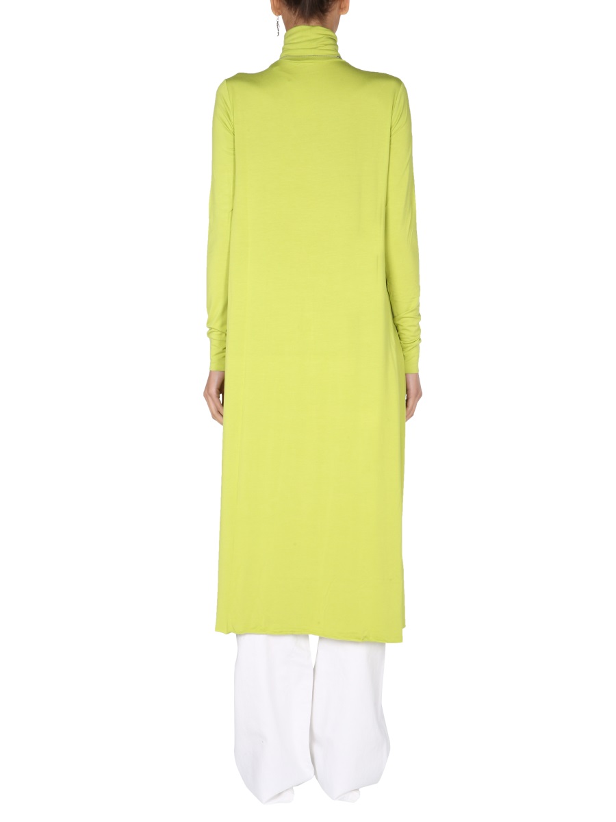 Raf Simons JERSEY LONG DRESS Groen