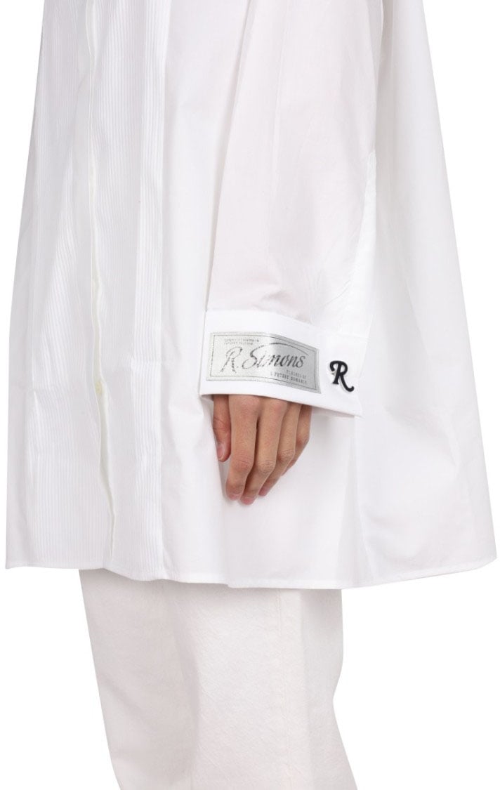 Raf Simons Classic Collar Oversized Shirt Wit