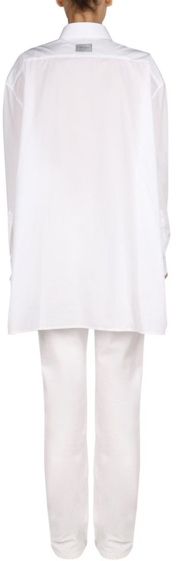 Raf Simons Classic Collar Oversized Shirt Wit