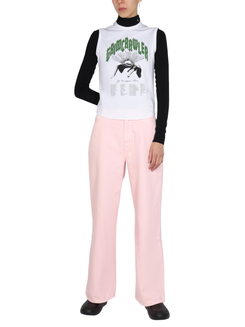 Raf Simons Layered Roll-Neck Top Wit