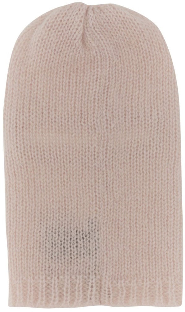 Raf Simons Knitted Mohair Blend Balaclava Neutraal