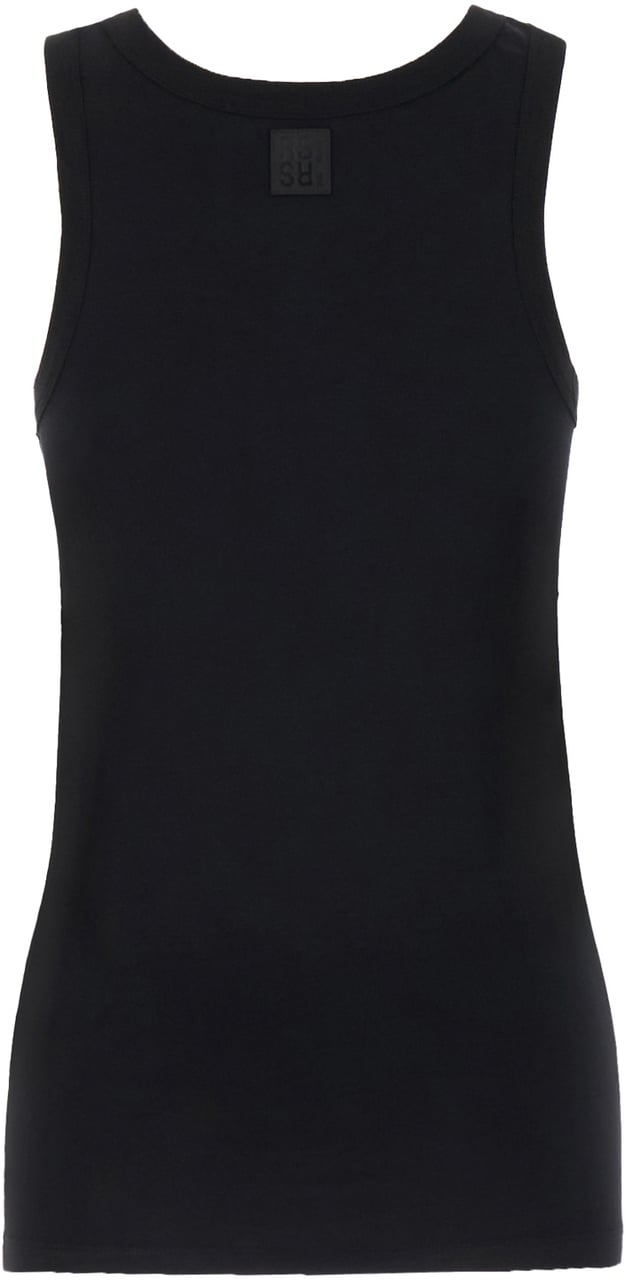 Raf Simons Raf Simons Black cotton top Zwart