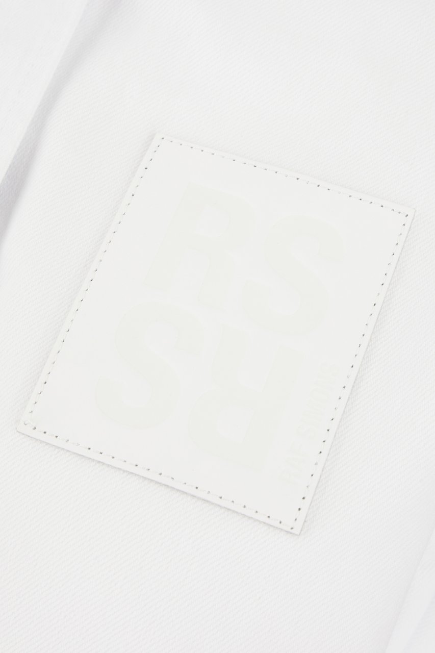 Raf Simons Raf Simons White poplin shirt Wit