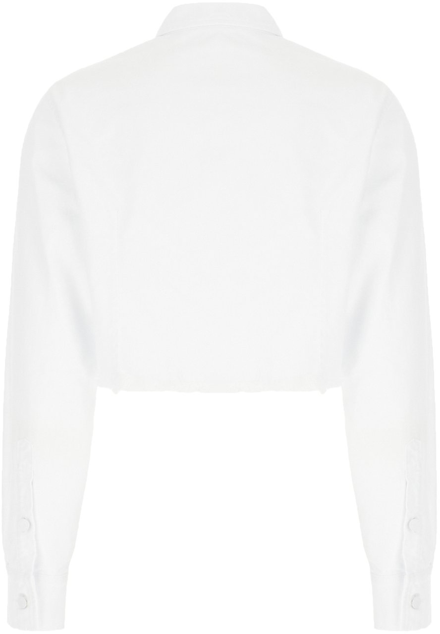 Raf Simons Raf Simons White piquet shirt Wit