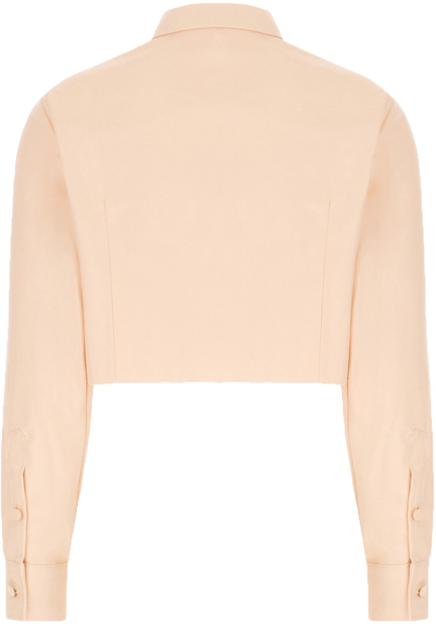 Raf Simons Raf Simons Peach piquet shirt Roze