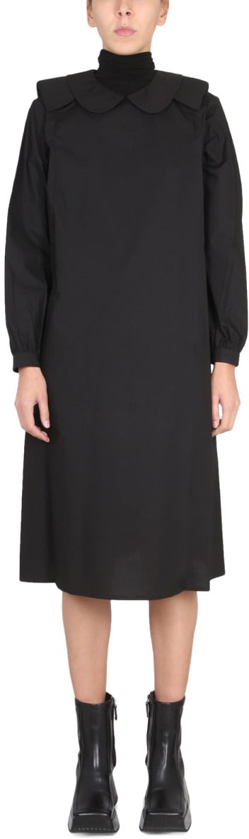 Raf Simons RELAXED FIT SHIRT DRESS Zwart