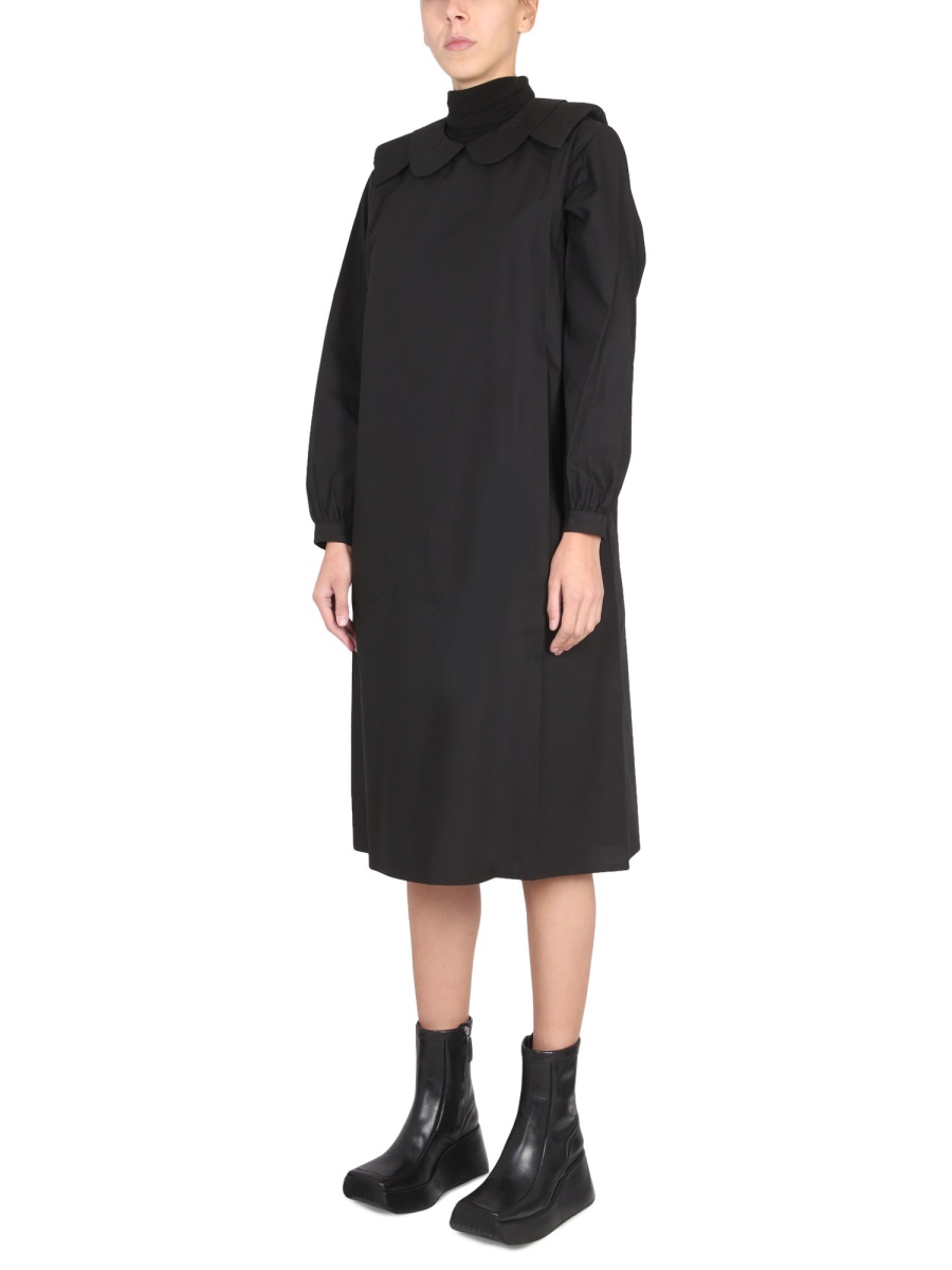 Raf Simons RELAXED FIT SHIRT DRESS Zwart