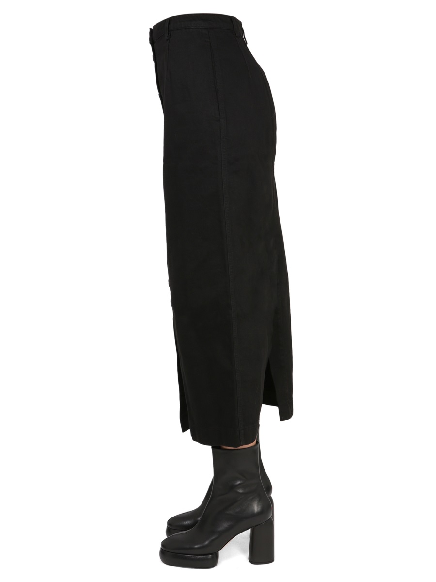 Raf Simons MIDI SKIRT Zwart