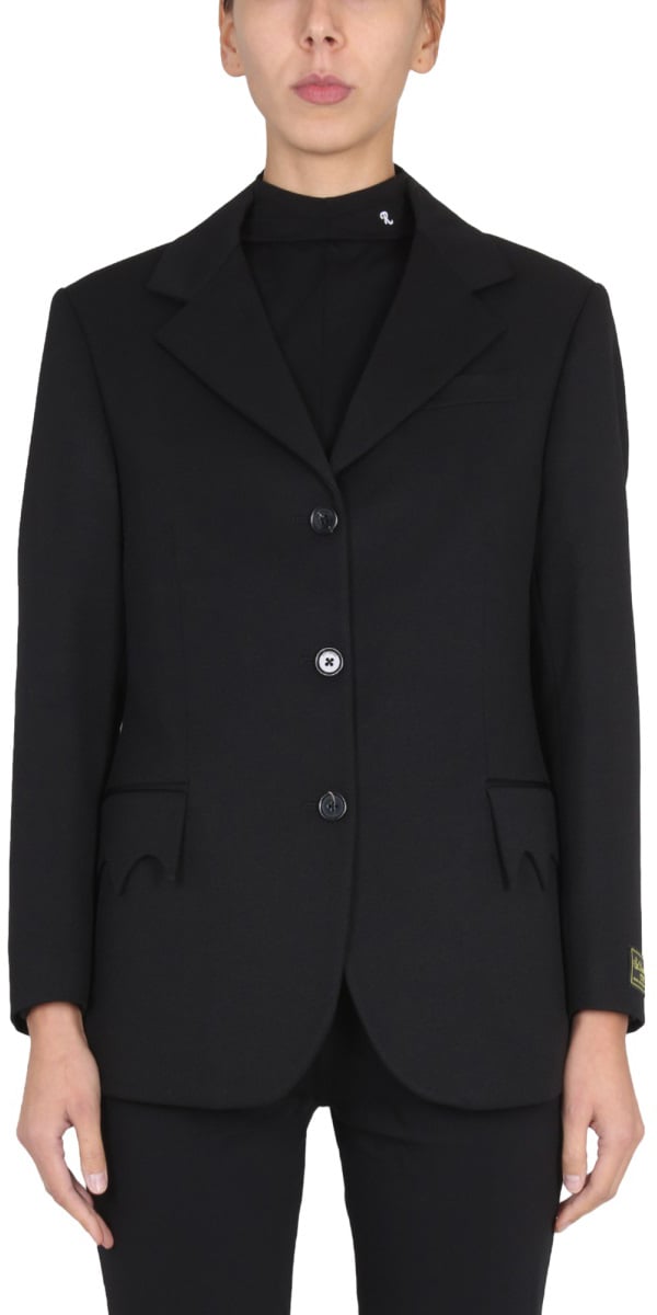 Raf Simons SINGLE-BREASTED JACKET Zwart