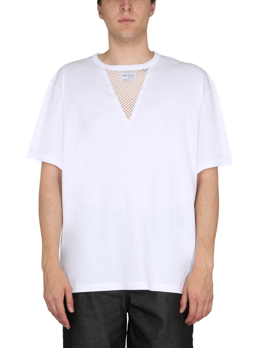 Raf Simons T-SHIRT WITH LOGO Wit