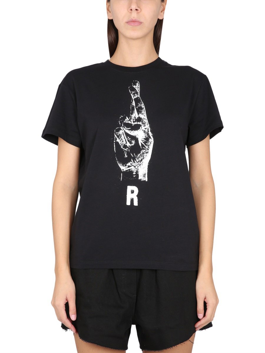 Raf Simons CREWNECK T-SHIRT Zwart