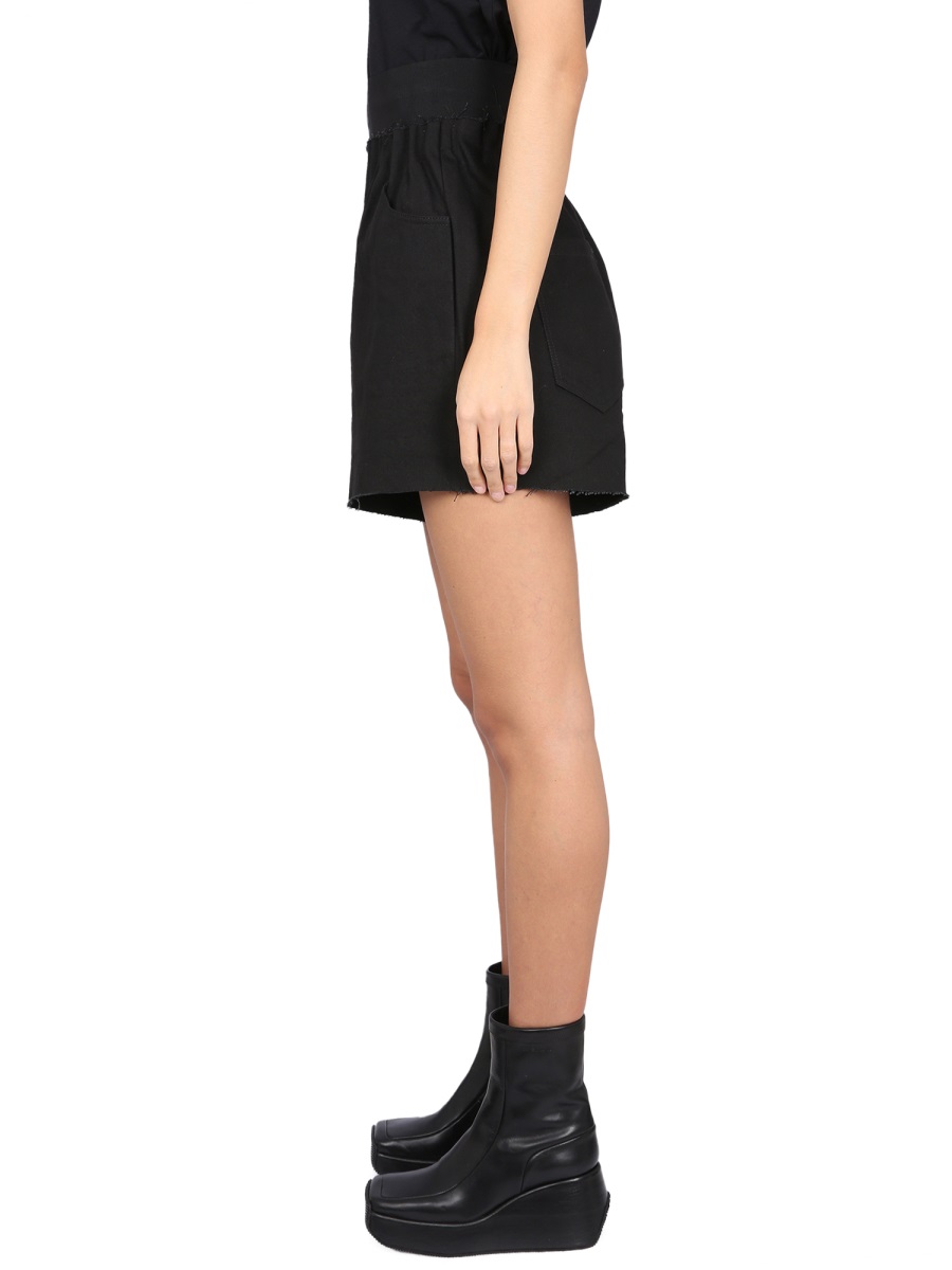 Raf Simons DENIM BERMUDA SHORTS Zwart