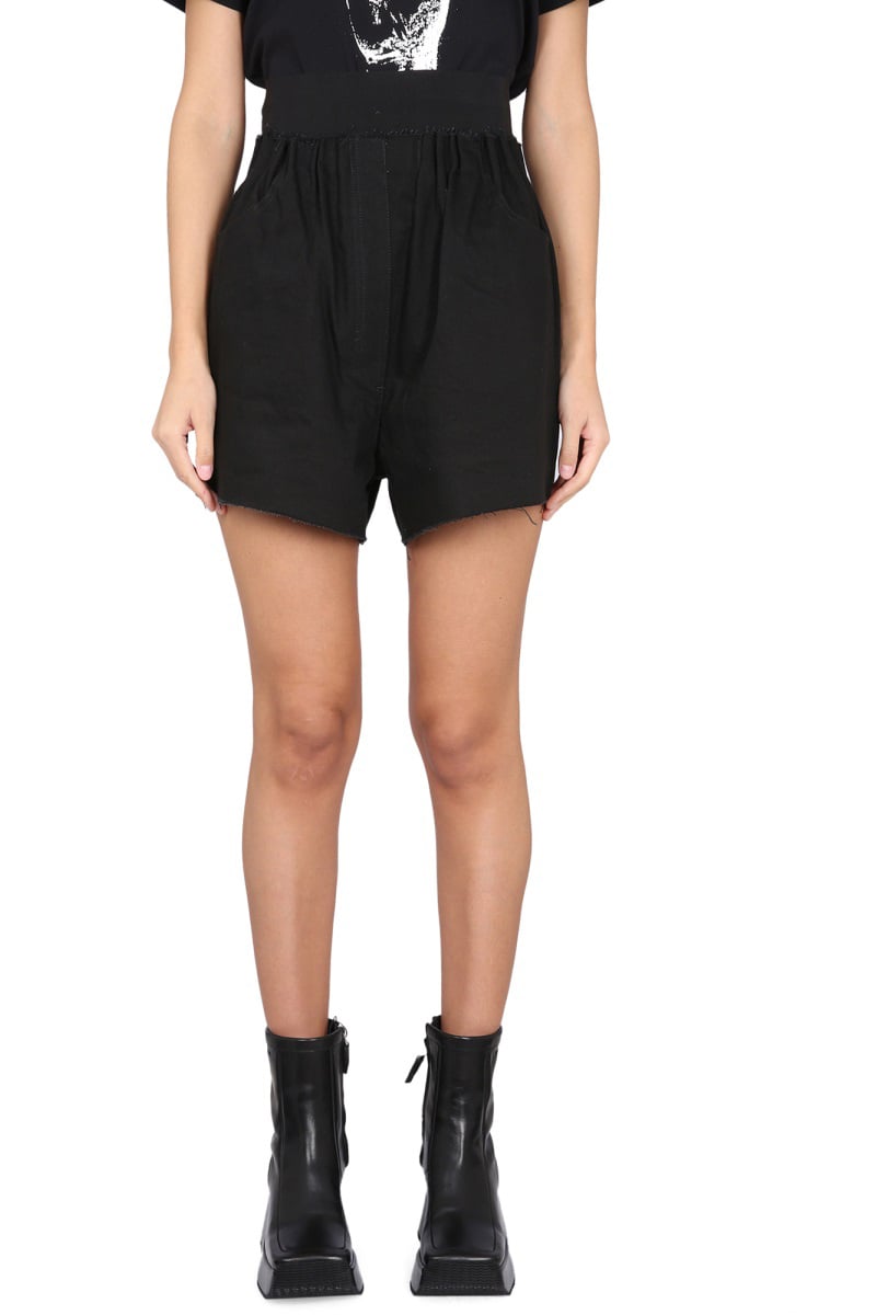 Raf Simons DENIM BERMUDA SHORTS Zwart