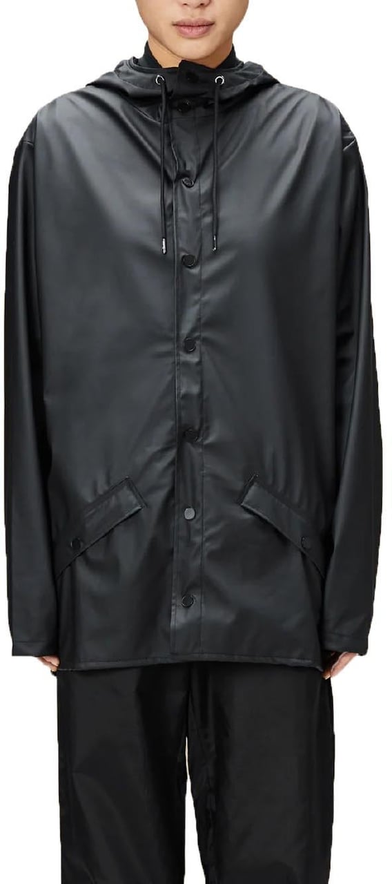 Rains Coats Black Zwart
