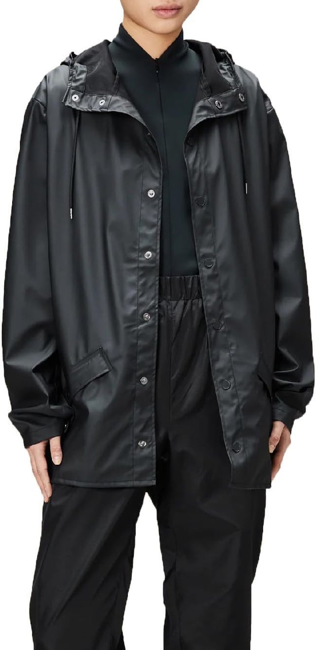Rains Coats Black Zwart