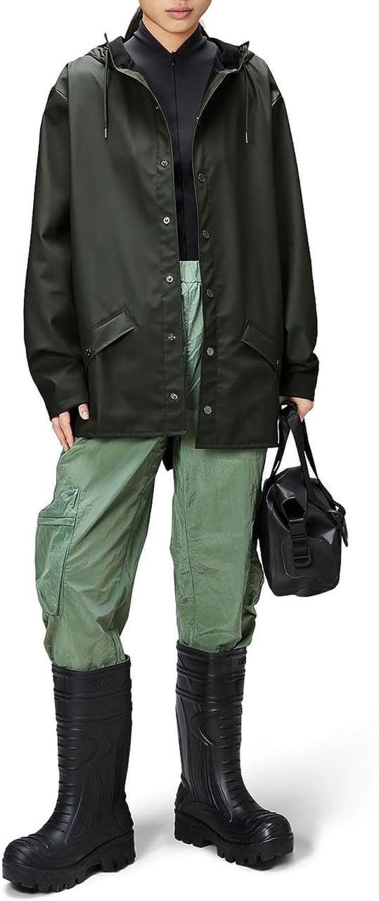 Rains Coats Green Groen