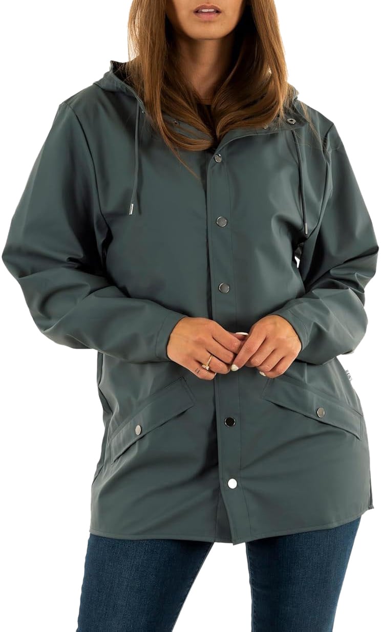 Rains Coats Lagoon Blauw