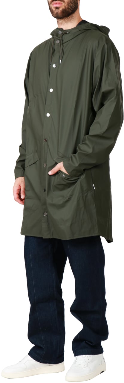 Rains Coats Green Groen