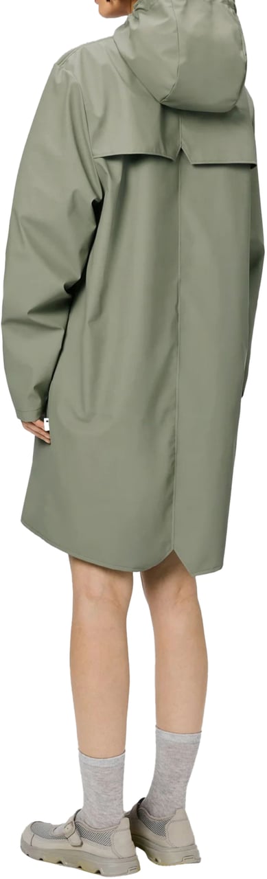 Rains Rains Long Jacket W3 Regenjas Groen 12020 Long Jacket W3 Groen