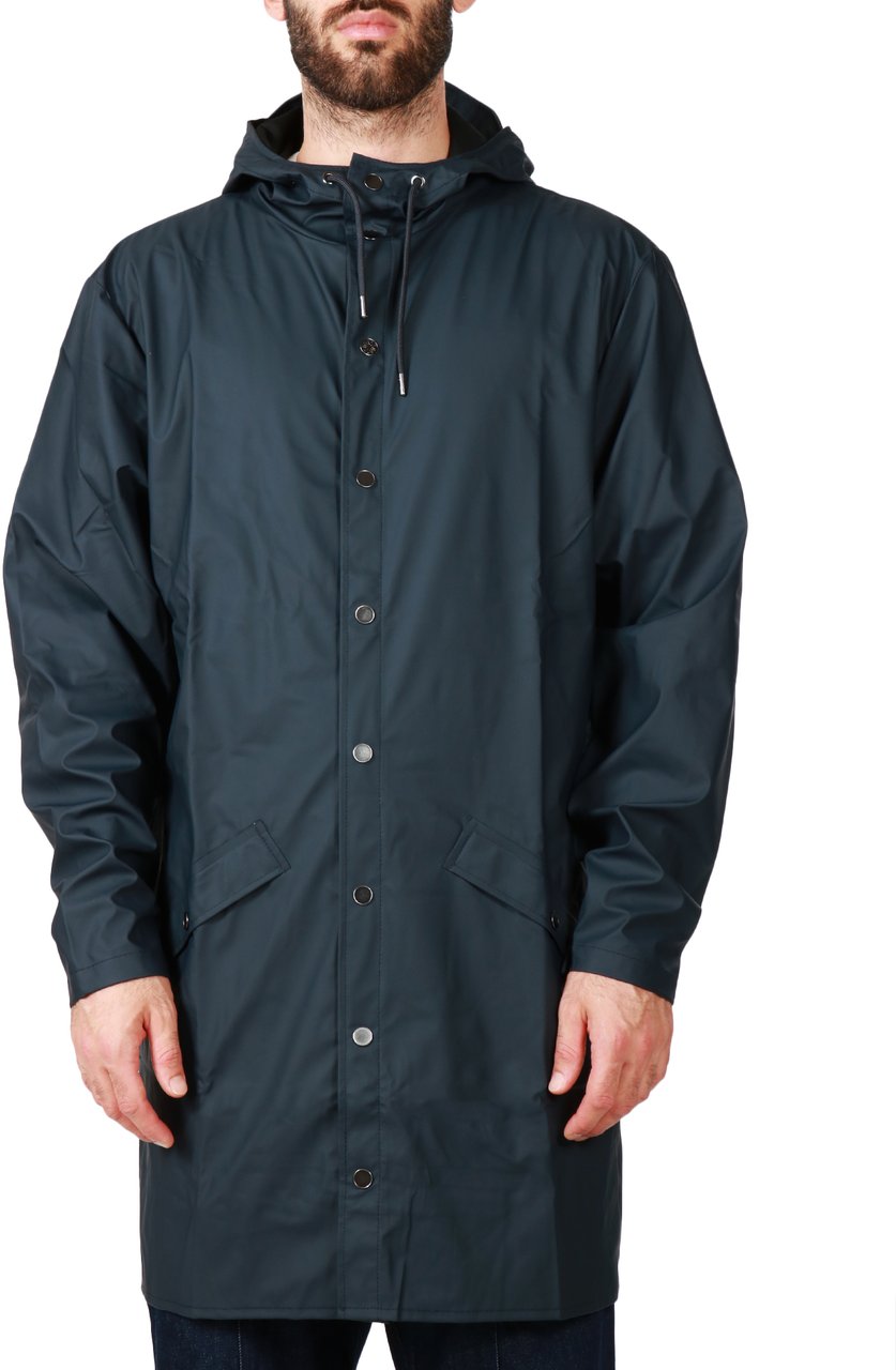 Rains Coats Blue Blauw