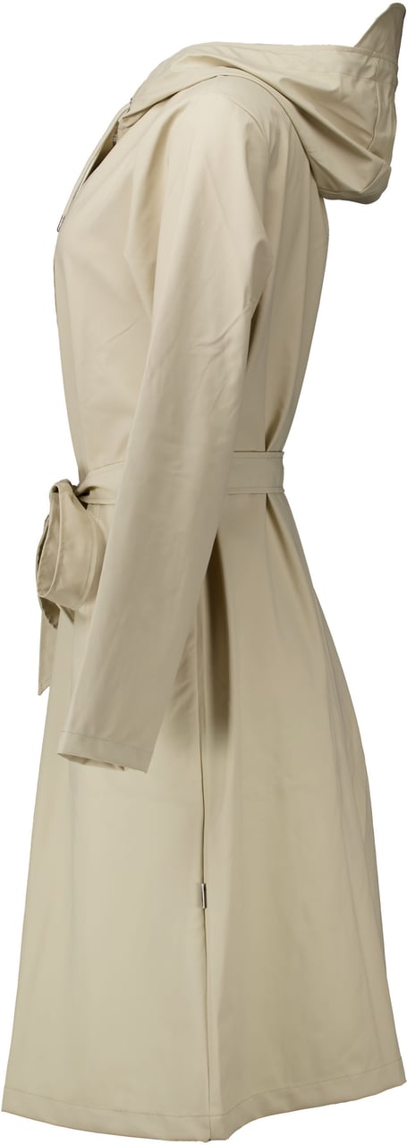 Rains Rains A-line Longer W3 Regenjas Creme 12040 Beige