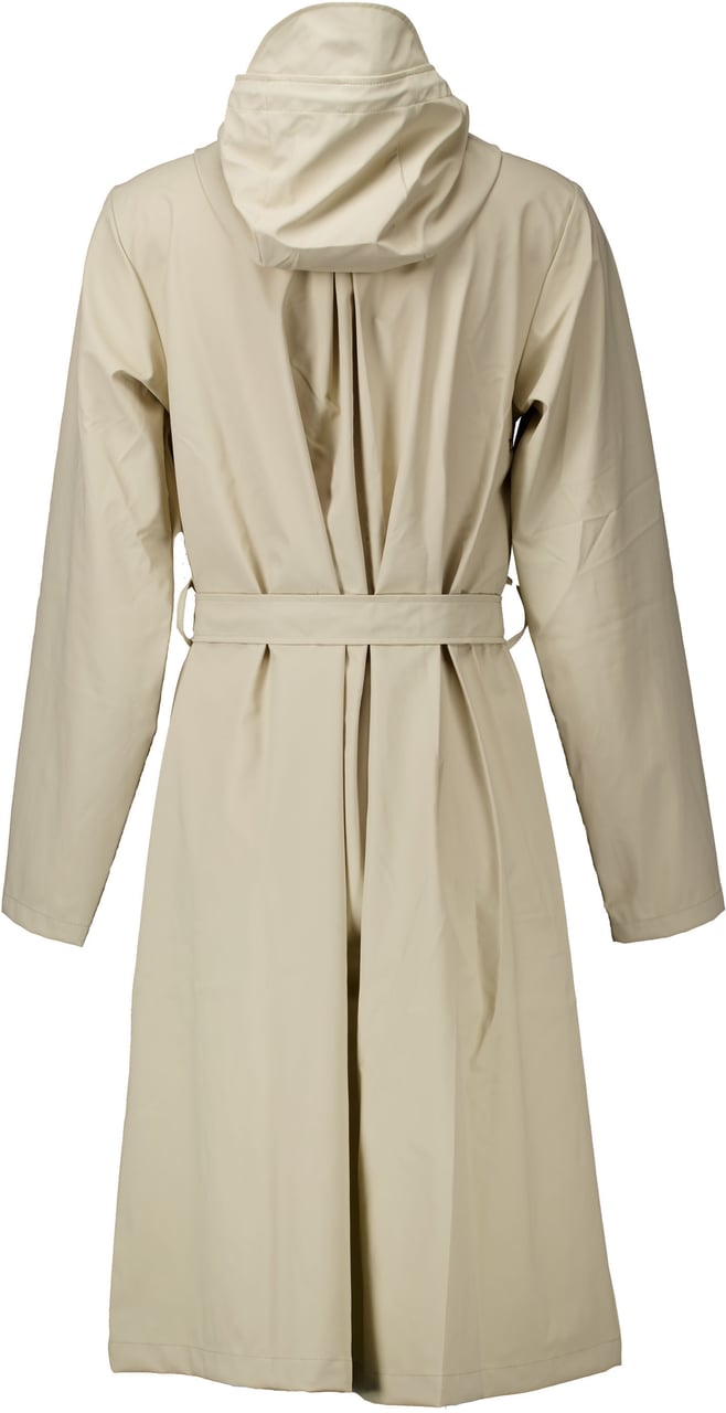 Rains Rains A-line Longer W3 Regenjas Creme 12040 Beige
