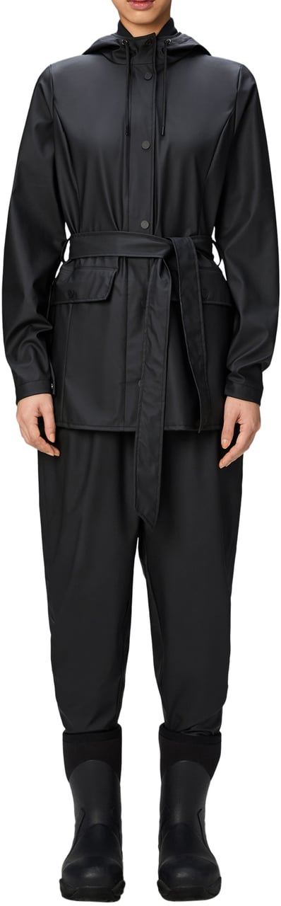 Rains Coats Black Zwart