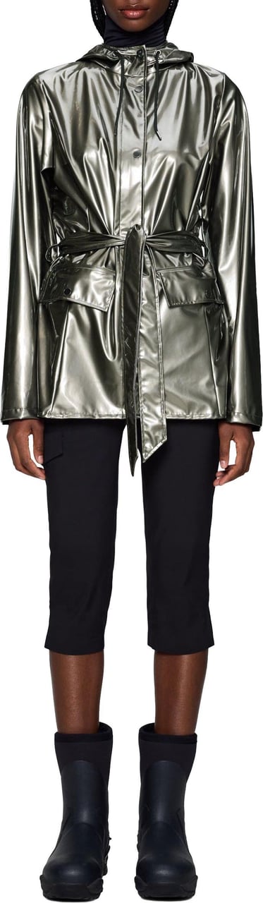 Rains Curve Jacket W3 Bruin 12100 Bruin