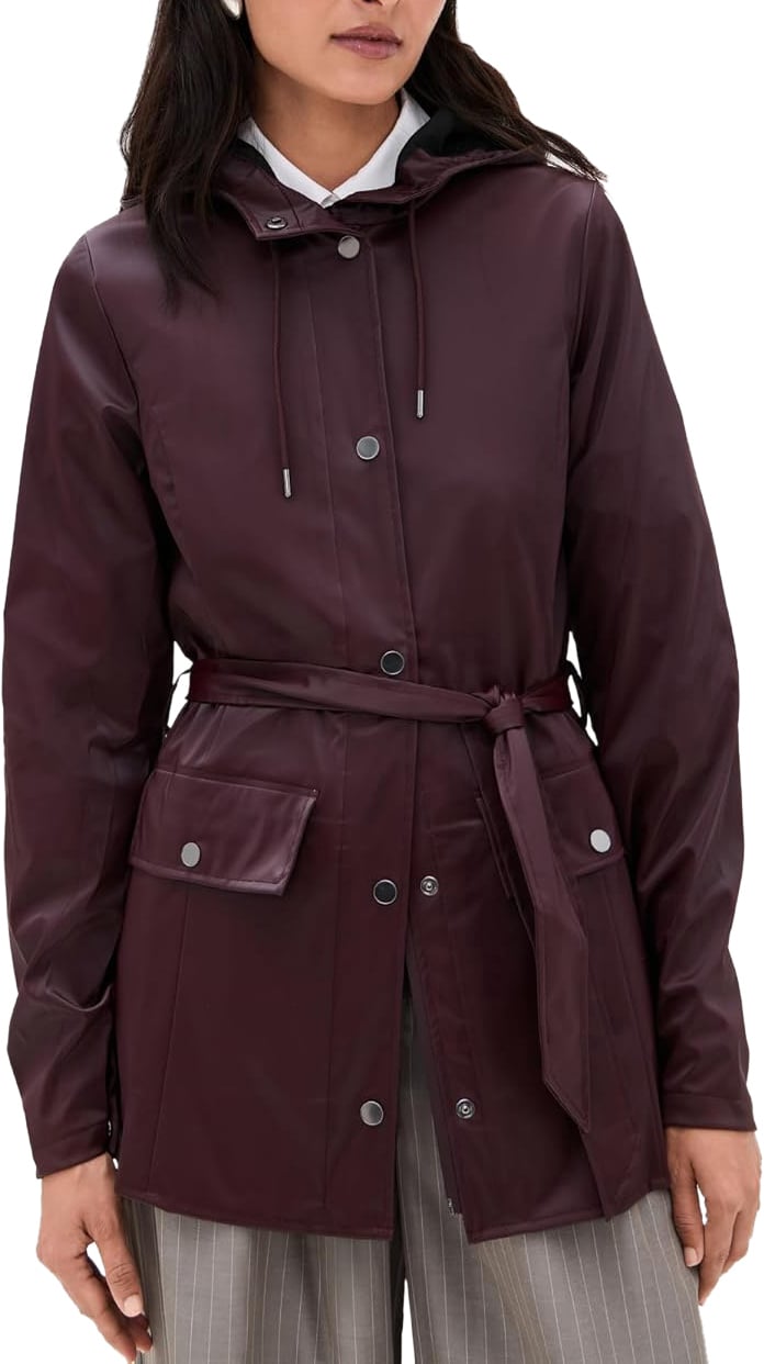 Rains Coats Bordeaux Rood