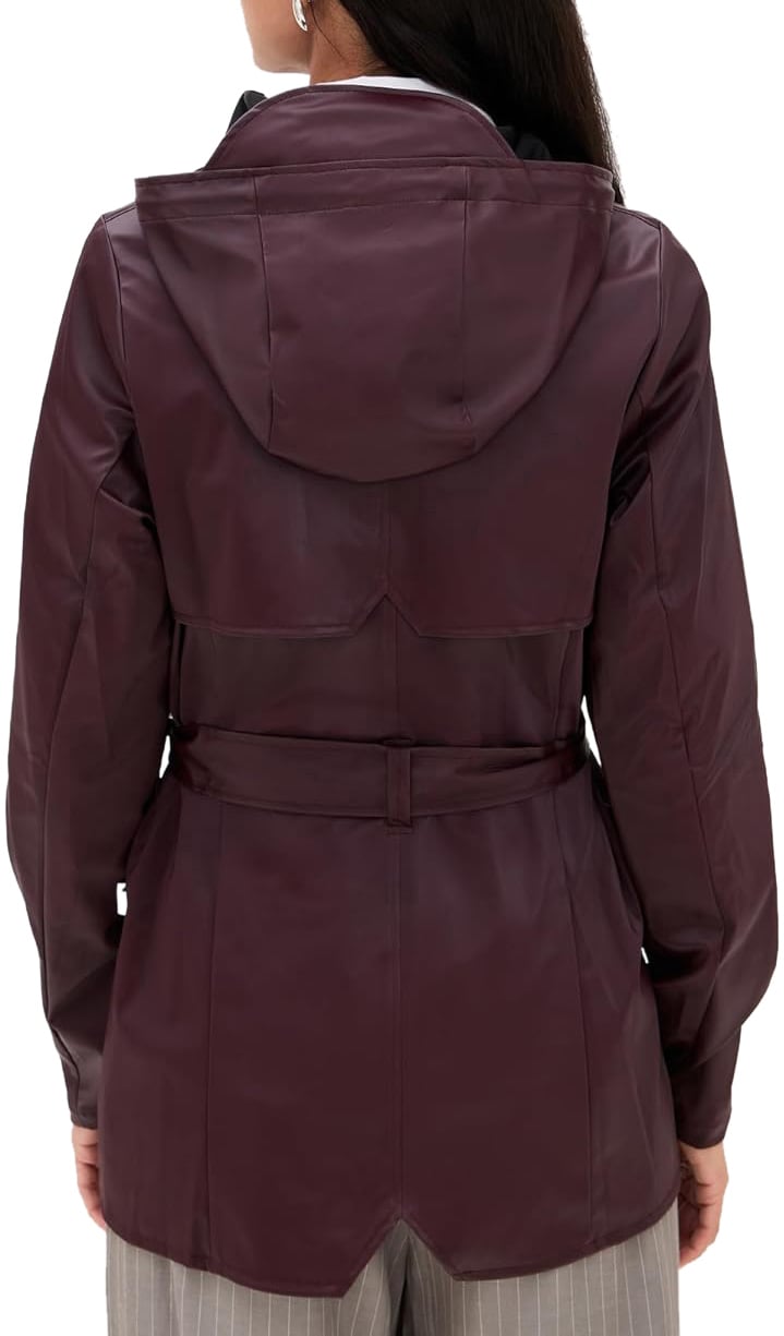 Rains Coats Bordeaux Rood