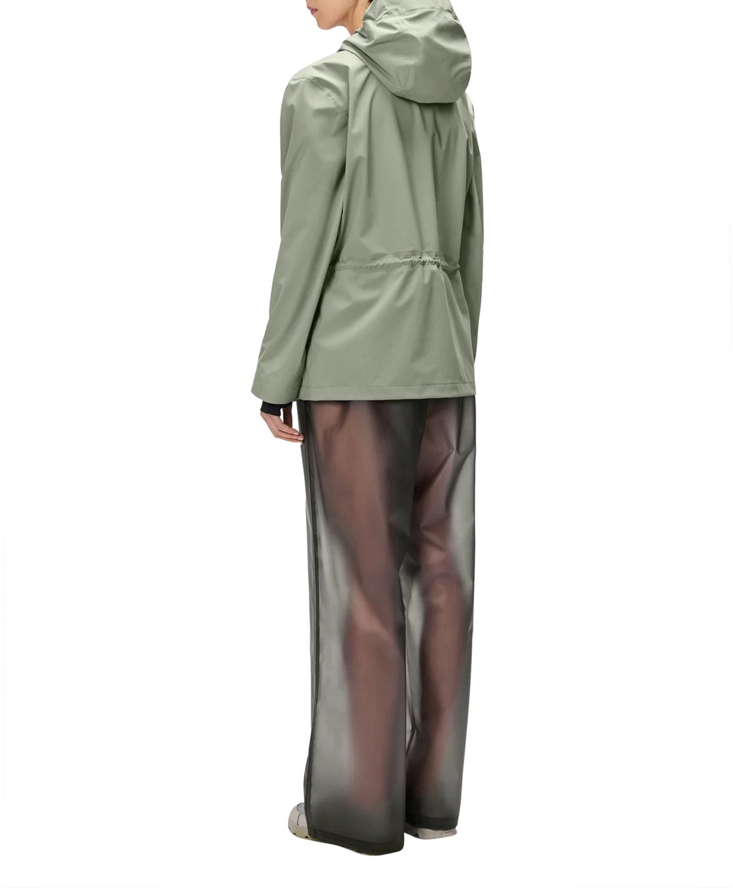 Rains Rains Suva Hardshell String W Jacket Regenjas Groen 12470 Groen