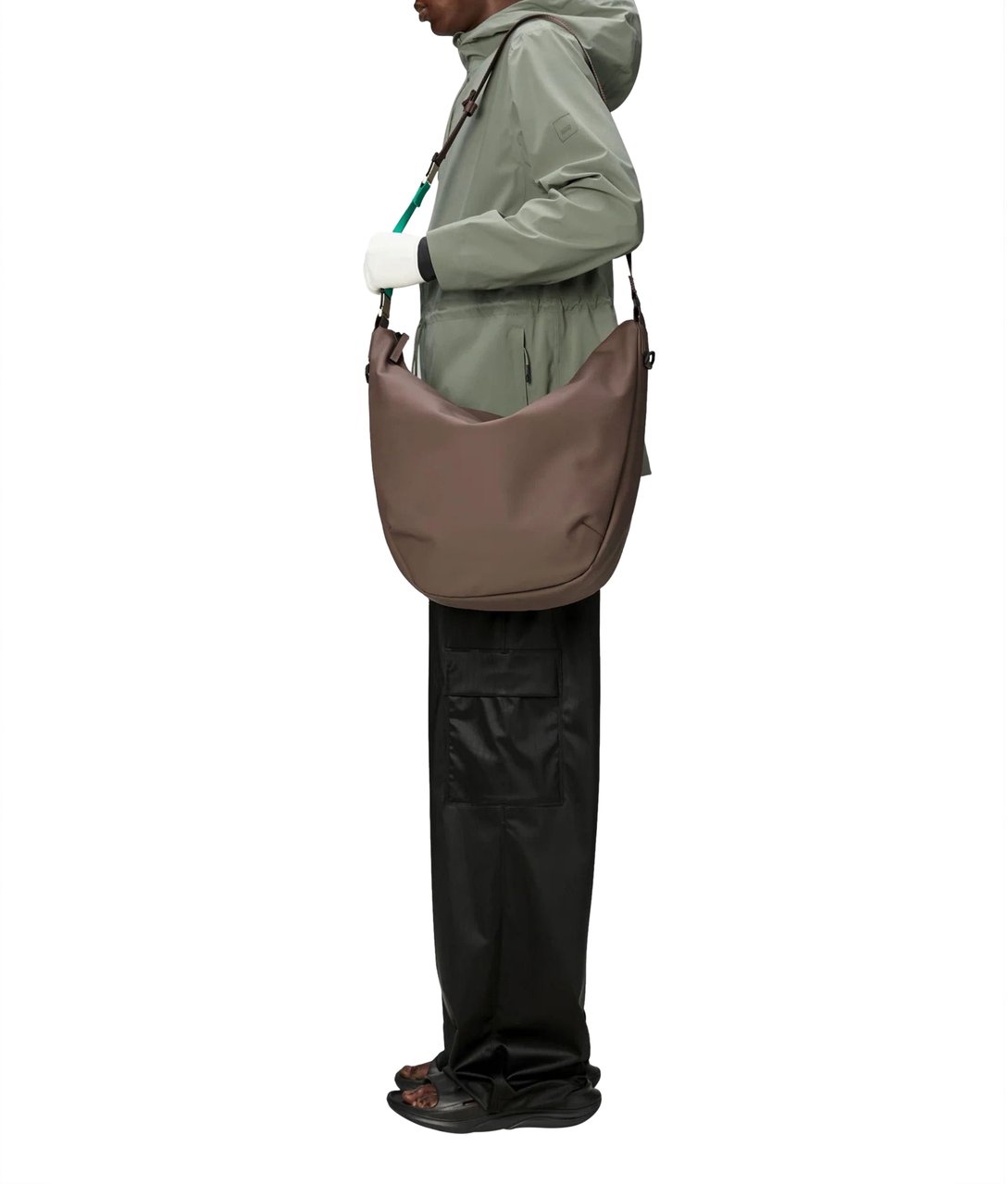 Rains Rains Valera Shoulder Bag Large Schoudertassen Bruin 13120 Bruin