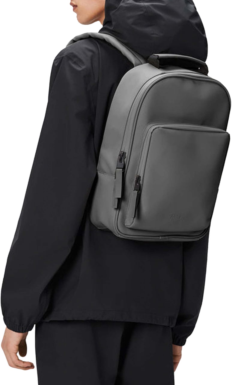 Rains Book Daypack W3 Grey Grijs
