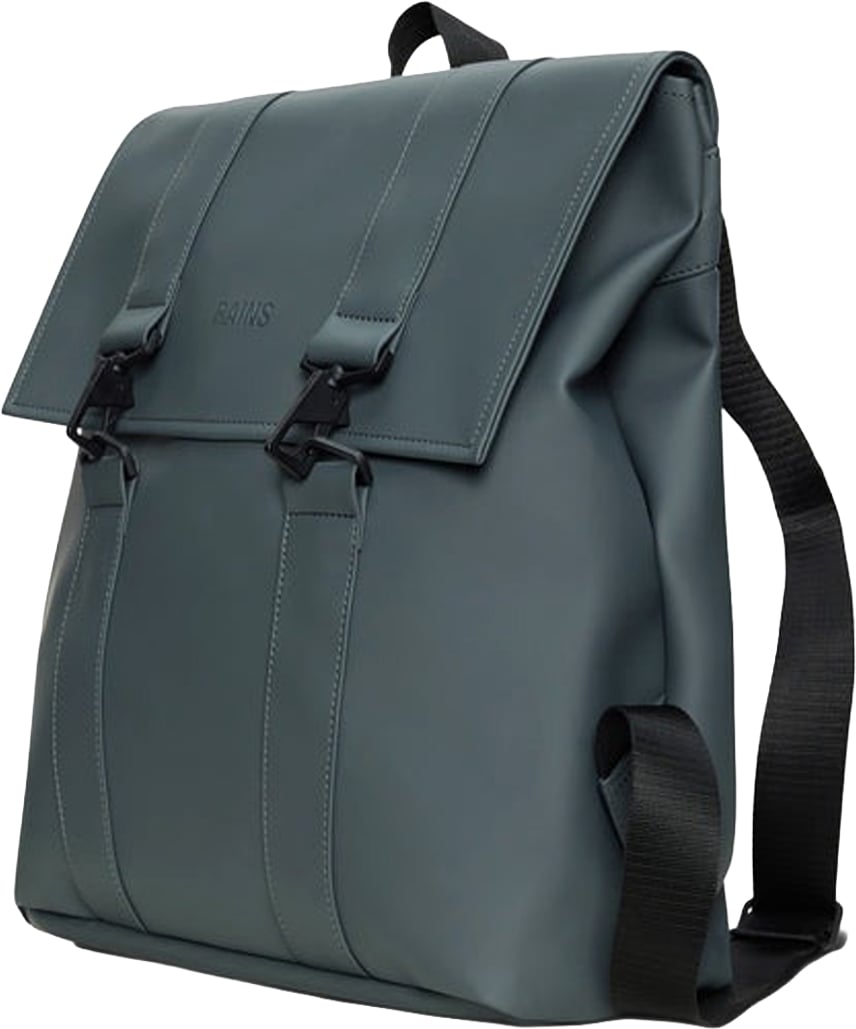 Rains Bags Dark Grey Lime