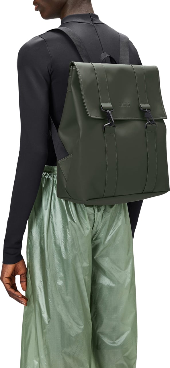 Rains Bags Green Donkergroen