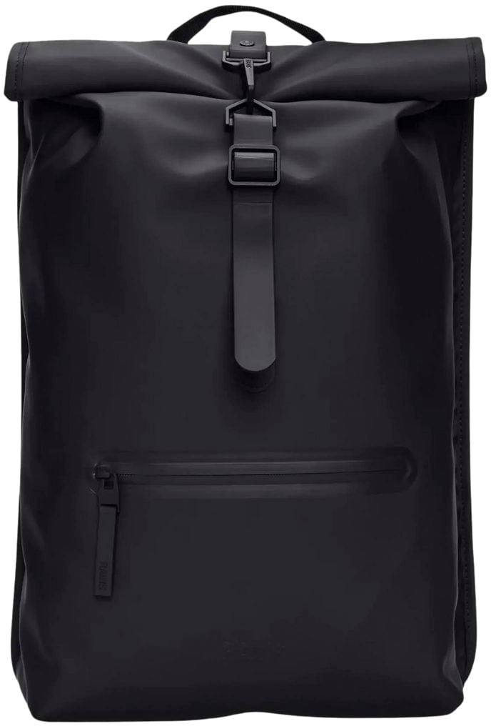 Rains Rolltop Rugzak W3 Zwart