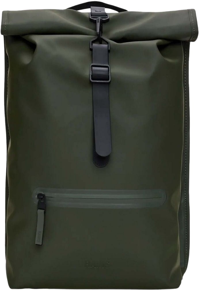 Rains Rolltop Rugzak W3 Groen
